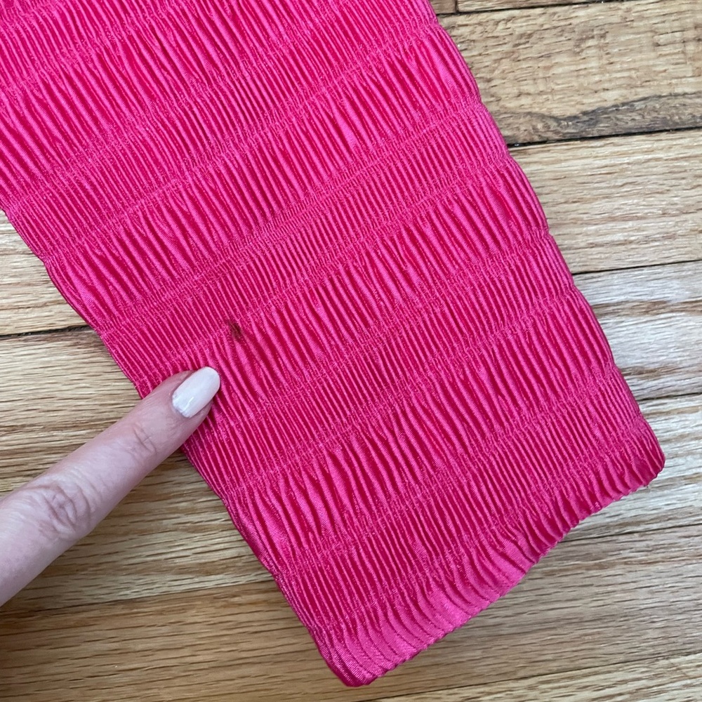 Flores & Flores Hot Pink Blazer View 4